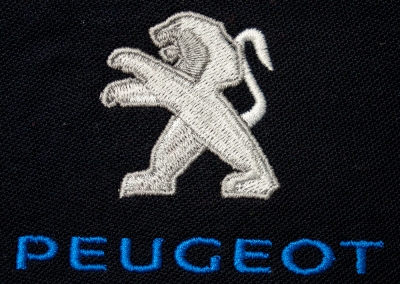 Northshore Embroidery Sample - Peugeot